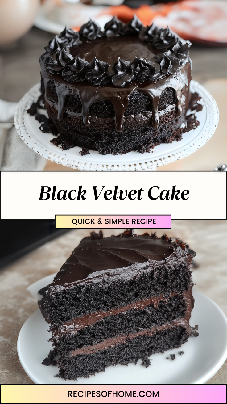 Black Velvet Cake 3 Black Velvet Cake 3