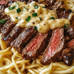 Garlic Butter Steak Lightning Noodles 1