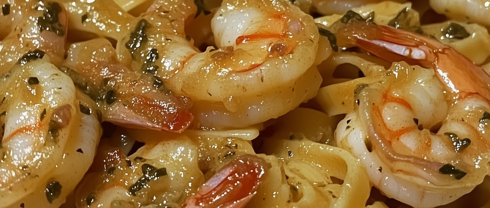 Garlic Butter Fettucine and Shrimp 1