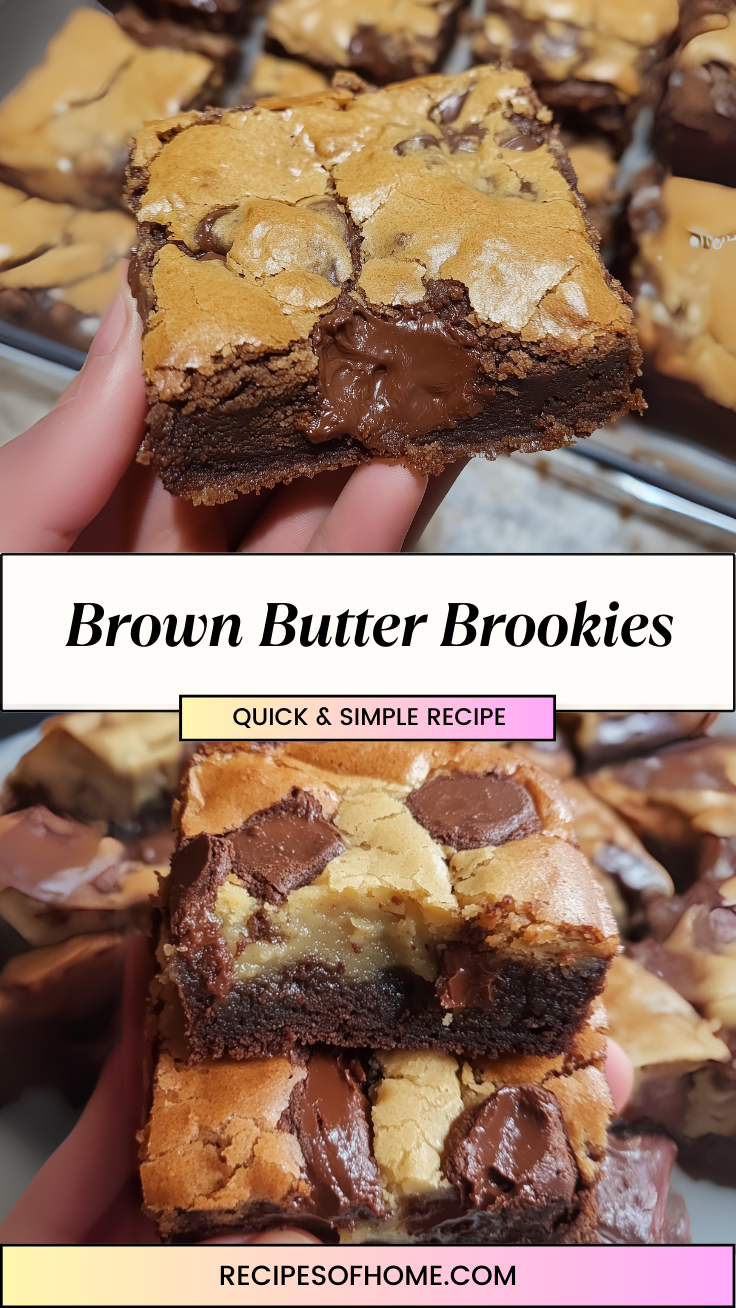 Brown Butter Brookies 3 Brown Butter Brookies 3
