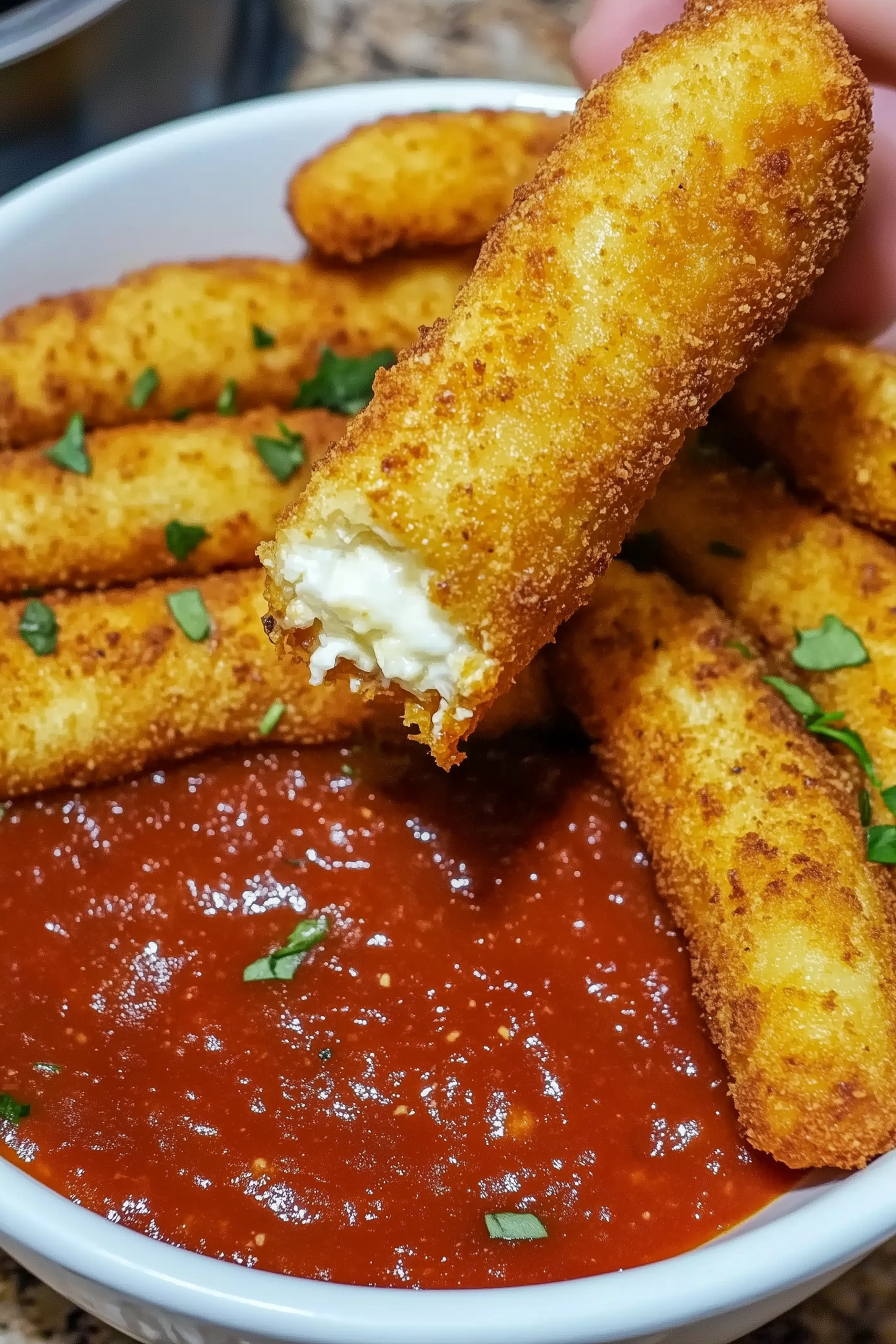 Easy Airfryer Mozzarella Sticks 2 scaled Easy Airfryer Mozzarella Sticks 2 scaled