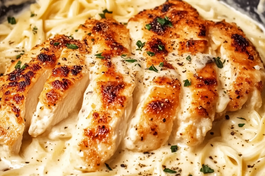 Chicken Alfredo 1