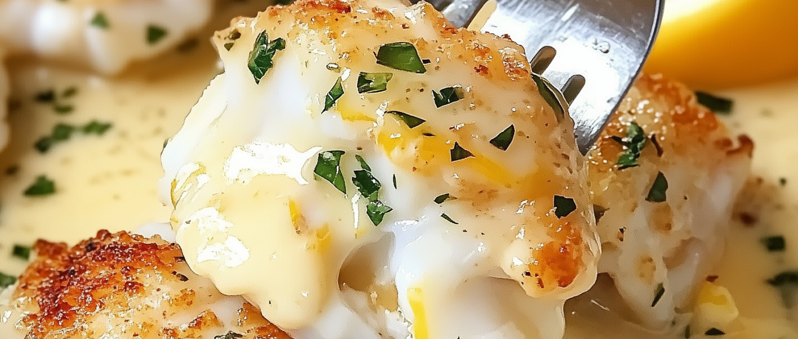 Baked Cod in Coconut Lemon Cream Sauce 1