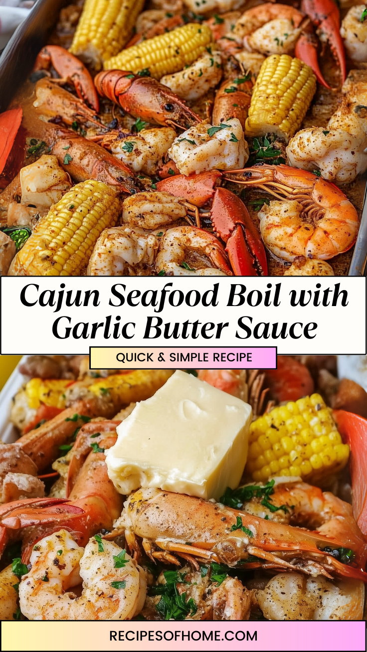 Cajun Seafood Boil with Garlic Butter Sauce 3 Cajun Seafood Boil with Garlic Butter Sauce 3