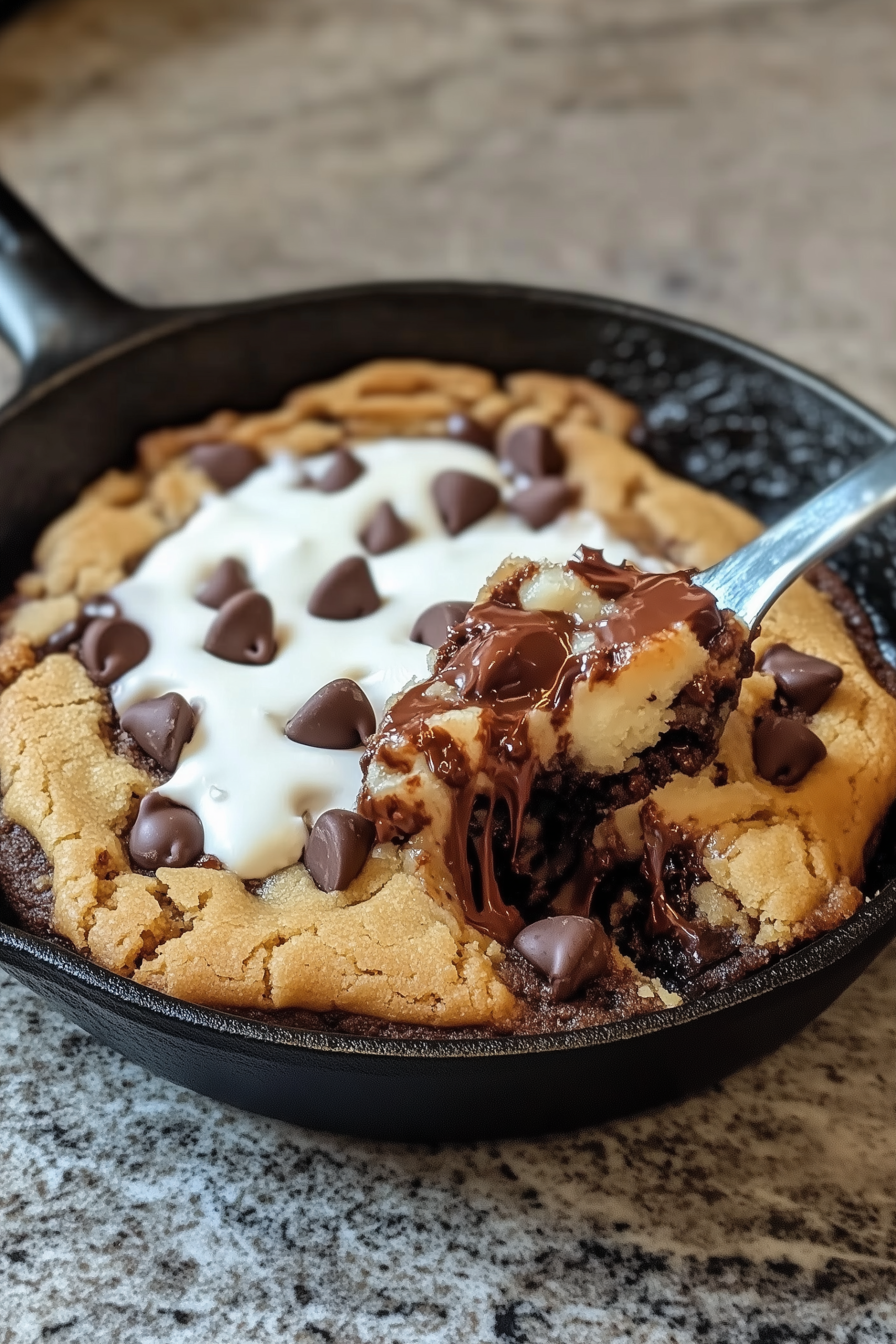 Chocolate Chip Skillet Cookie 2 scaled Chocolate Chip Skillet Cookie 2 scaled