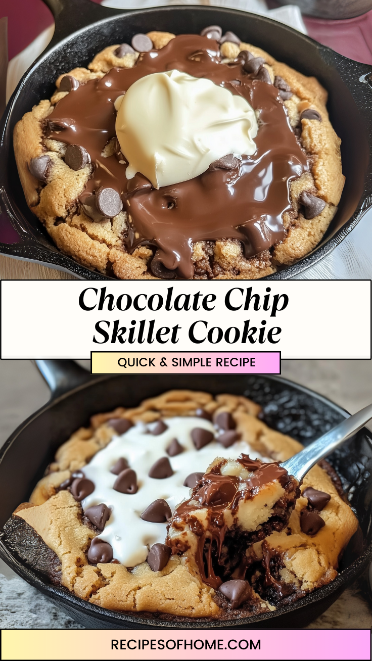 Chocolate Chip Skillet Cookie 3 Chocolate Chip Skillet Cookie 3