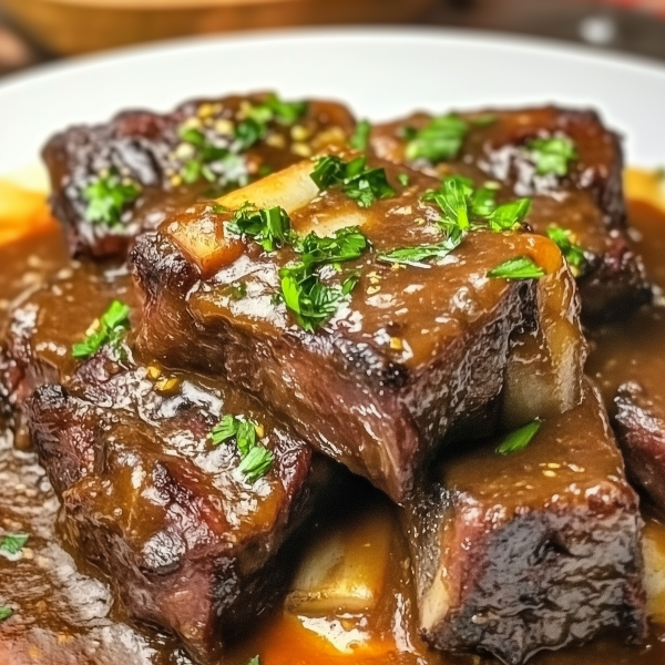 Red Wine Braised Beef Short Ribs 1