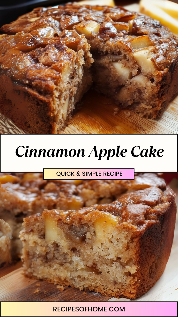 Cinnamon Apple Cake 3 Cinnamon Apple Cake 3