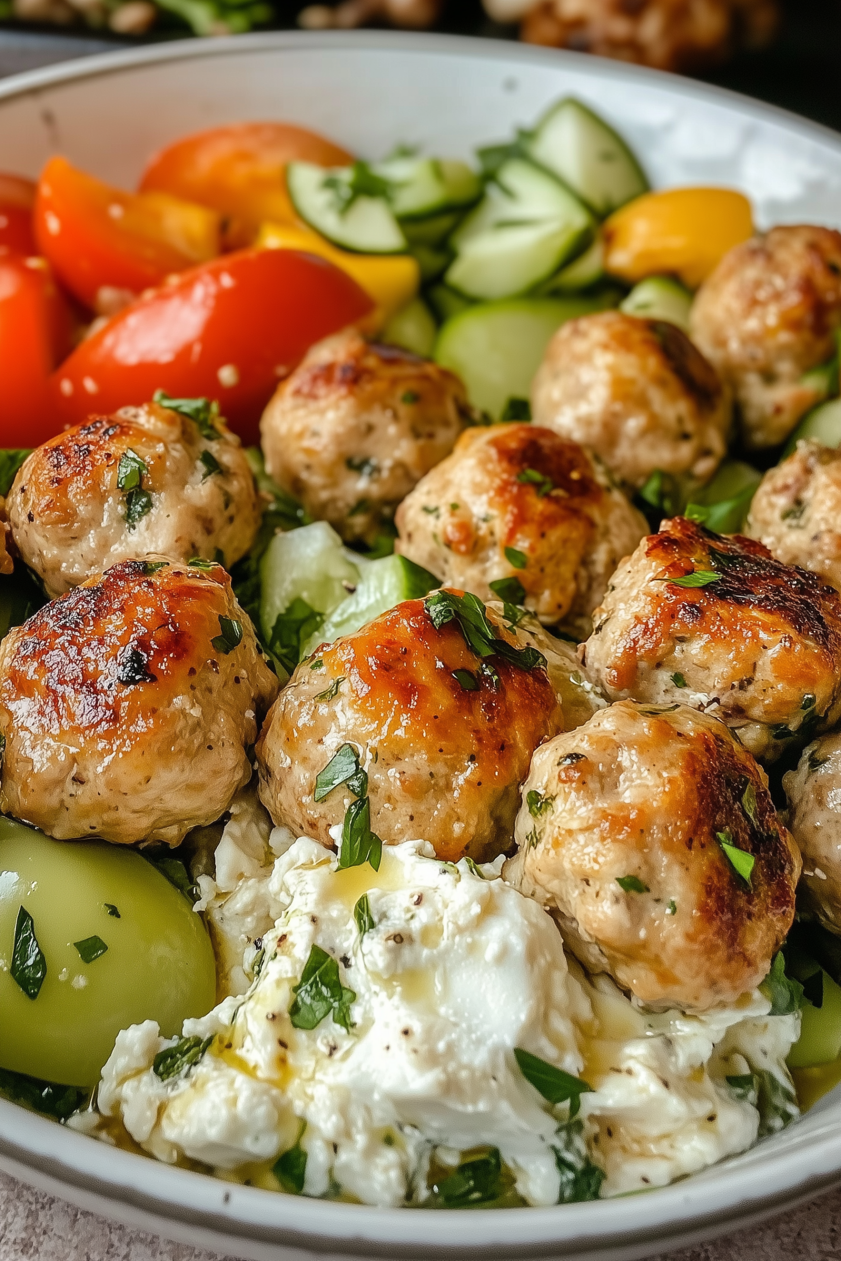 Greek Chicken Meatballs 2 scaled Greek Chicken Meatballs 2 scaled