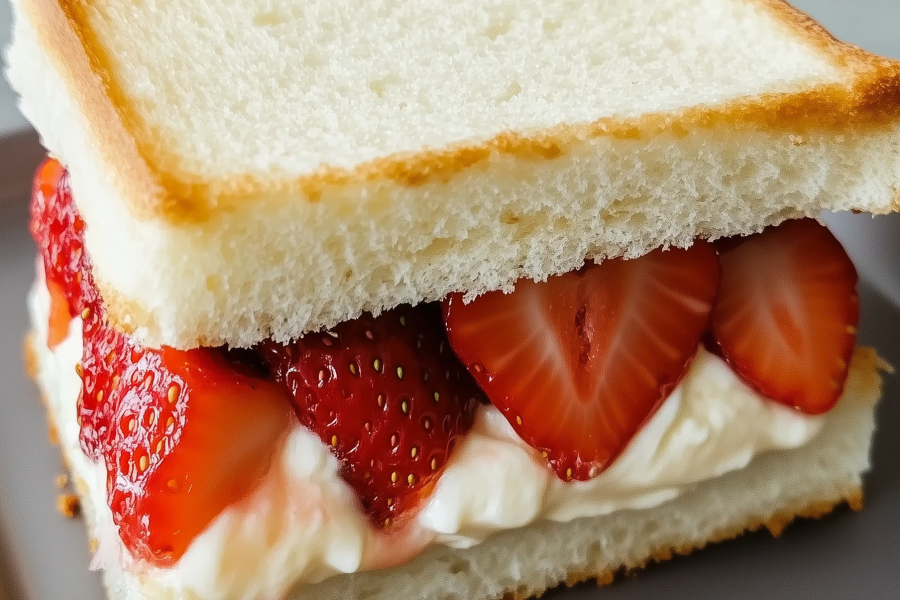 Strawberry Sando Japanese Fruit Sandwich 1