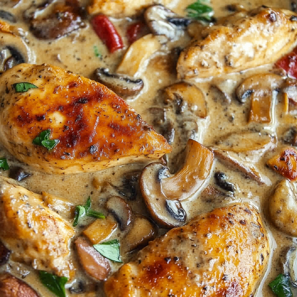 Creamy Mushroom Chicken 1