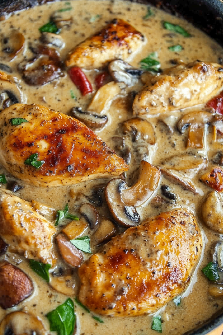 Creamy Mushroom Chicken 1