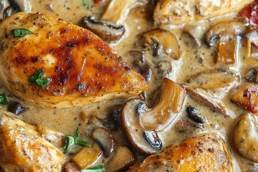 Creamy Mushroom Chicken 1