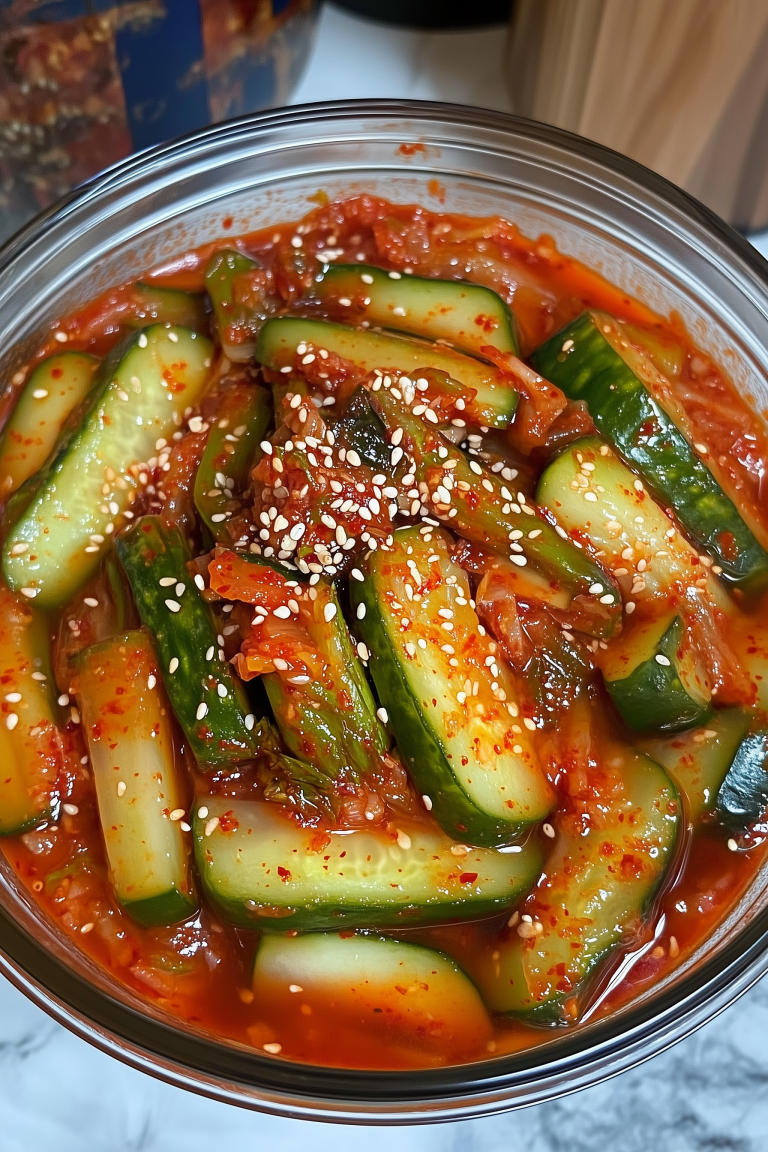 Cucumber Kimchi Oi Kimchi 1