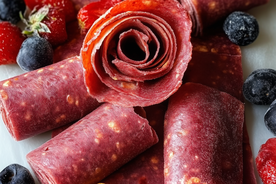 Homemade Fruit Roll Ups 1