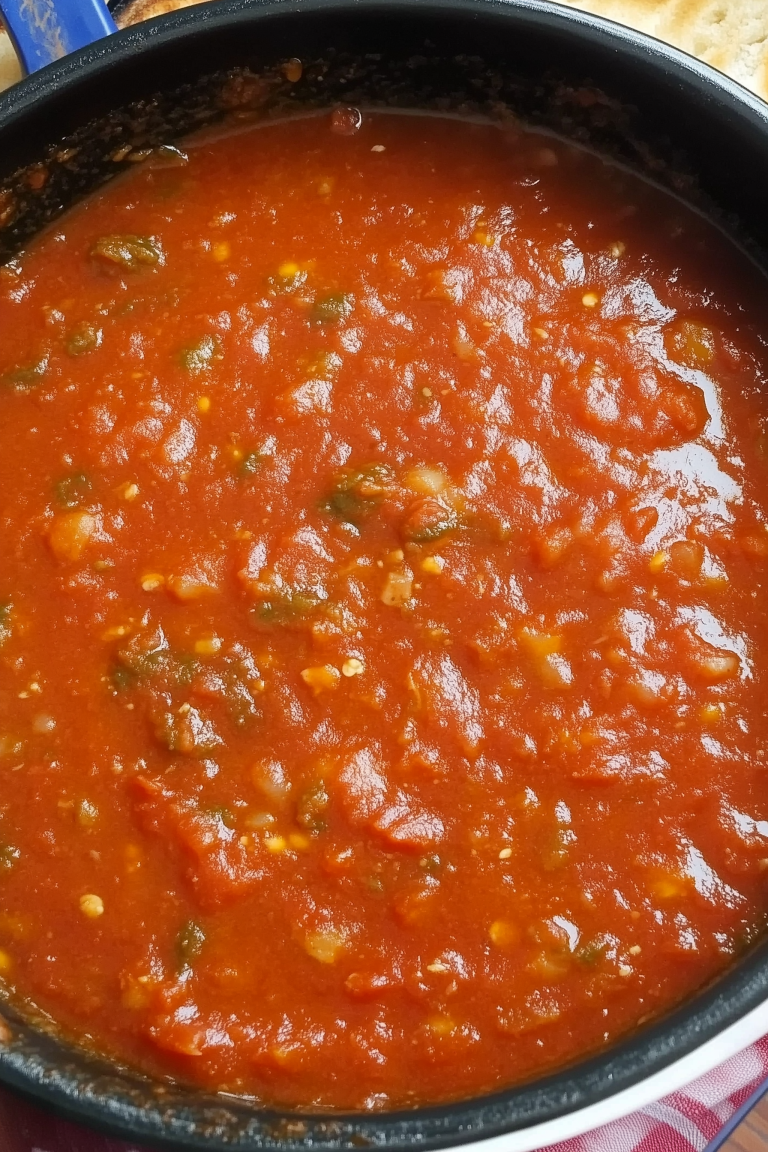 Quick Homemade Italian Tomato Sauce 1