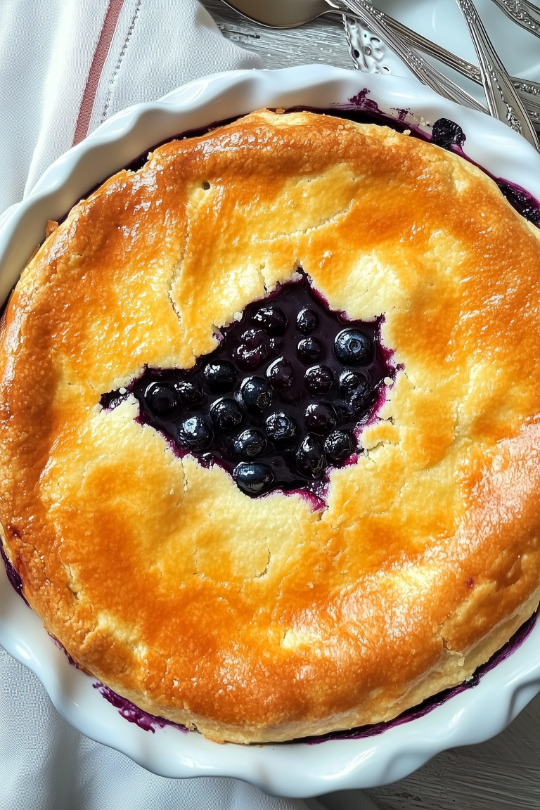 Crazy Crust Blueberry Pie 1