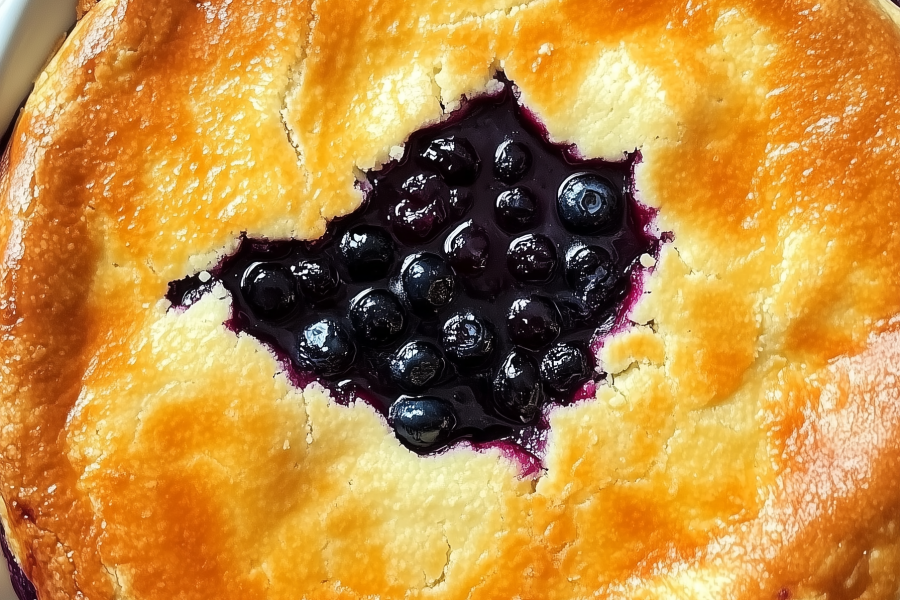 Crazy Crust Blueberry Pie 1
