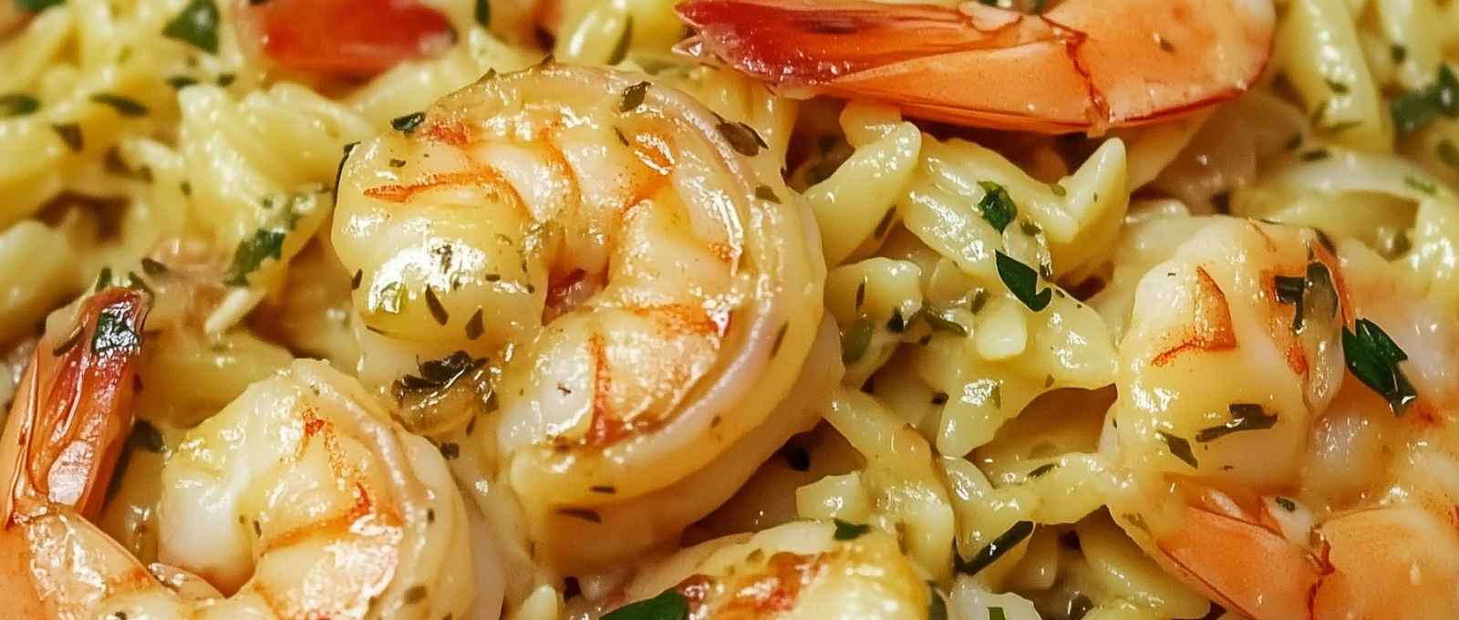 Garlic Butter Prawn Orzo 1