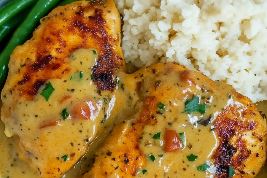 Creamy Garlic Chicken 1