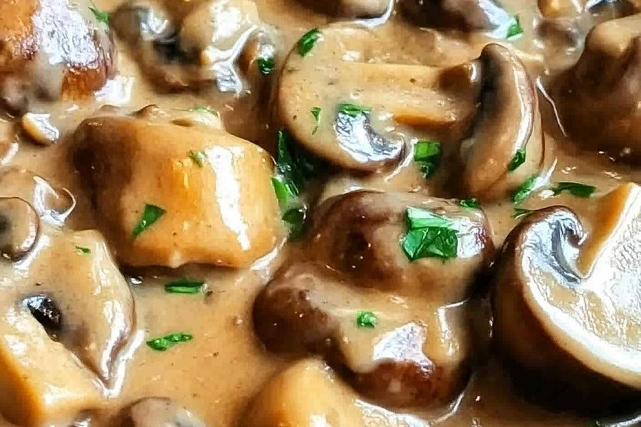 Creamy Mushroom Sauce 2