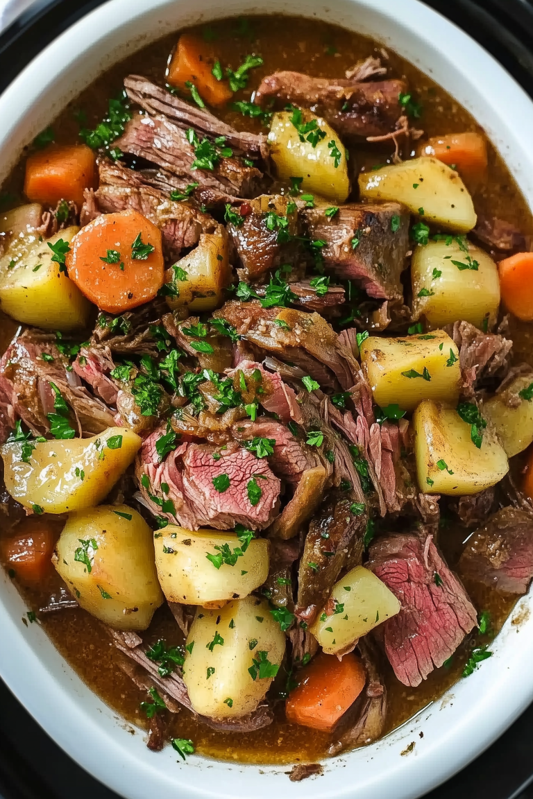 Perfect Slow Cooker Pot Roast 1