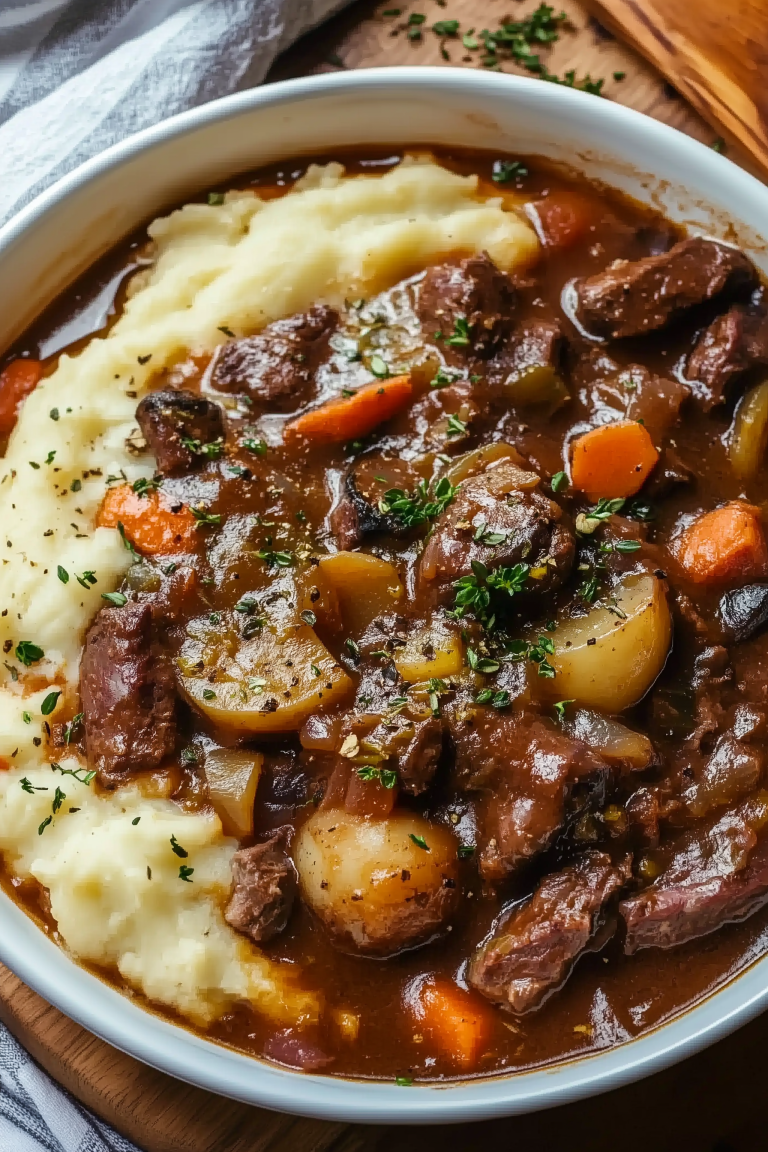 Classic Beef Bourguignon 1