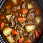 Crock Pot Beef Stew 1