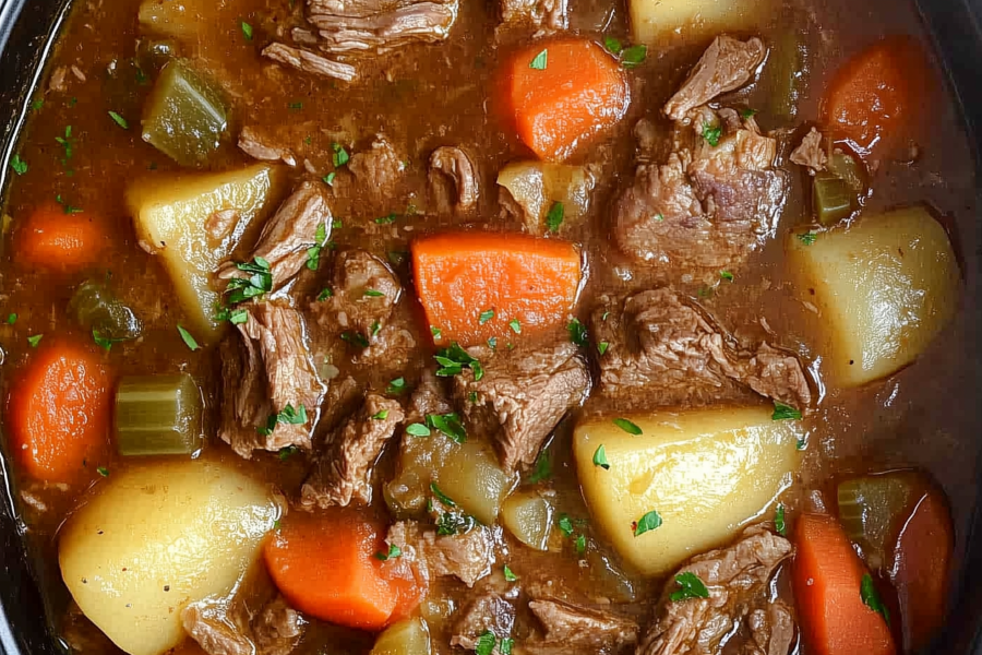 Crock Pot Beef Stew 1