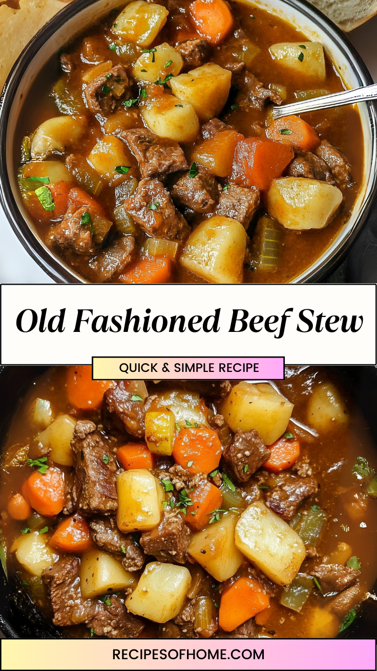 Old Fashioned Beef Stew 3 Old Fashioned Beef Stew 3