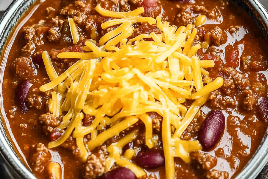 Classic Homemade Chili 1
