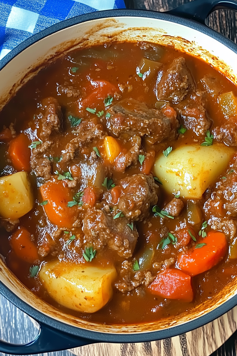 Hearty Hungarian Goulash 1