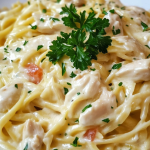 Crock Pot Chicken Alfredo 1