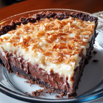 No Bake German Chocolate Pie 1