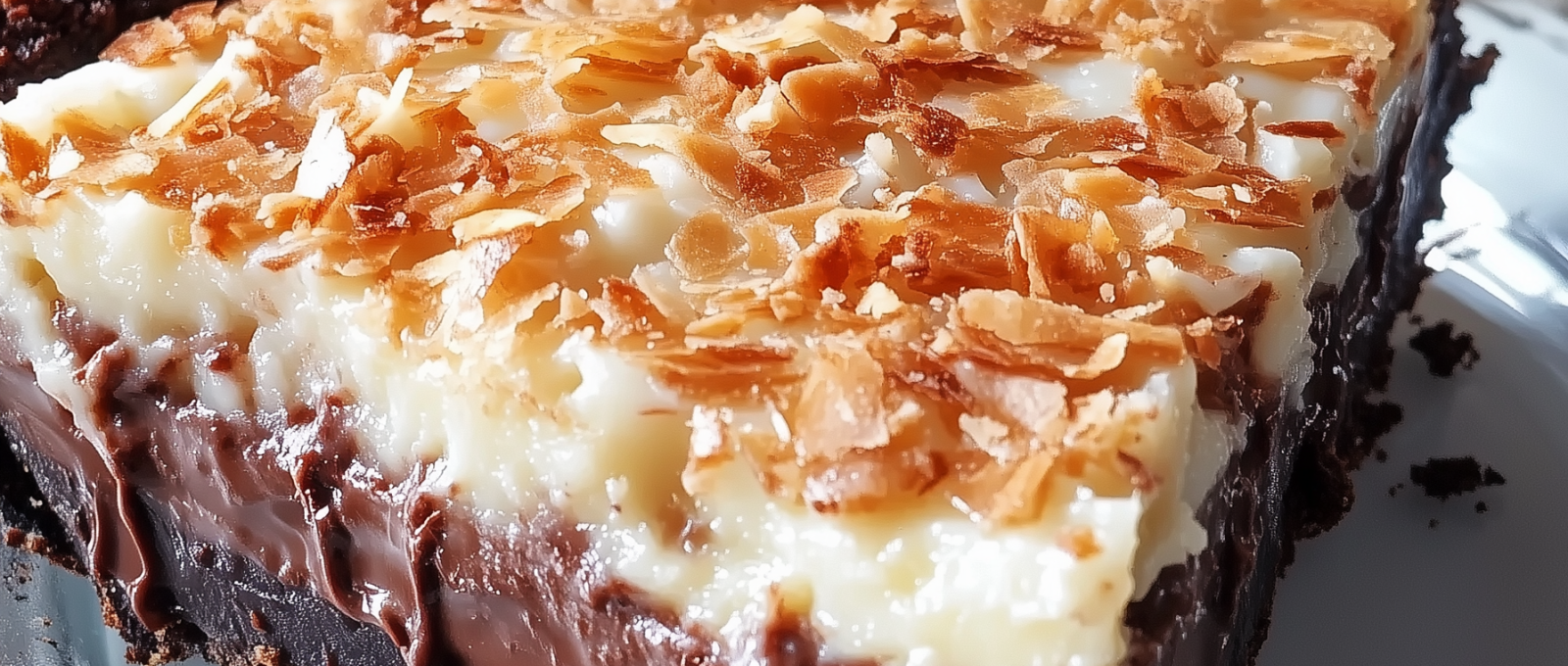 No Bake German Chocolate Pie 1