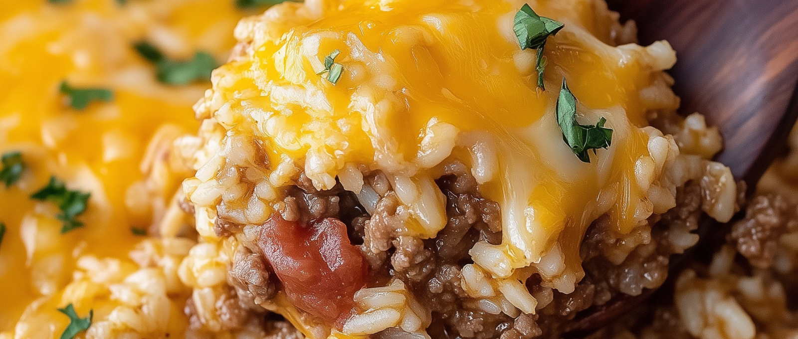 Cheesy Ground Beef and Rice Casserole 1