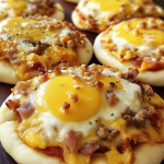 English Muffin Breakfast Pizza 1