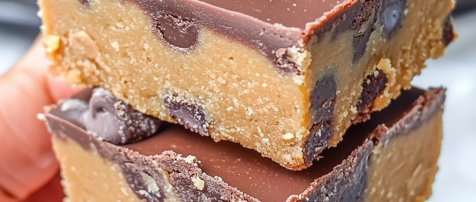 Healthy No Bake Cookie Dough Bars 2