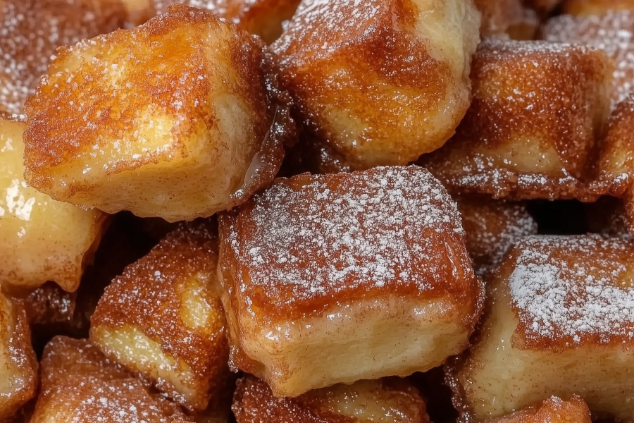 Cinnamon Roll French Toast Bites 2