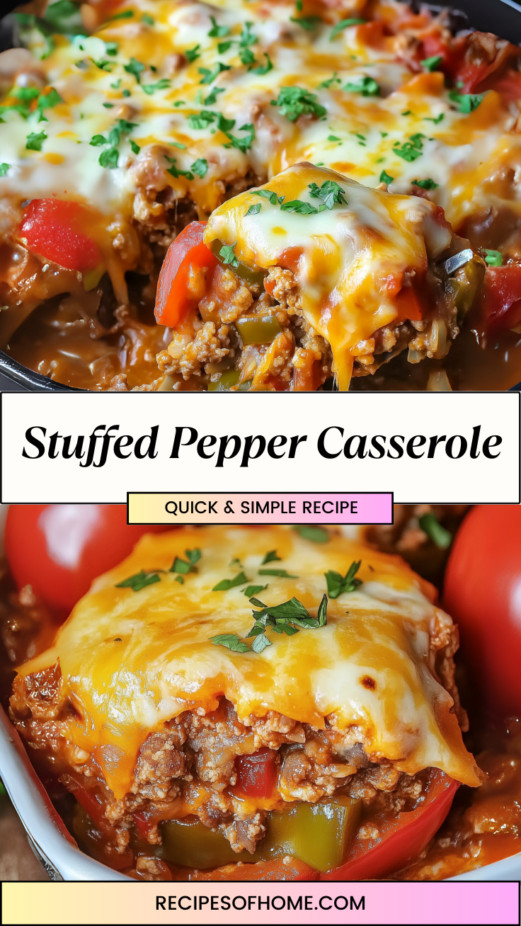 Stuffed Pepper Casserole 3