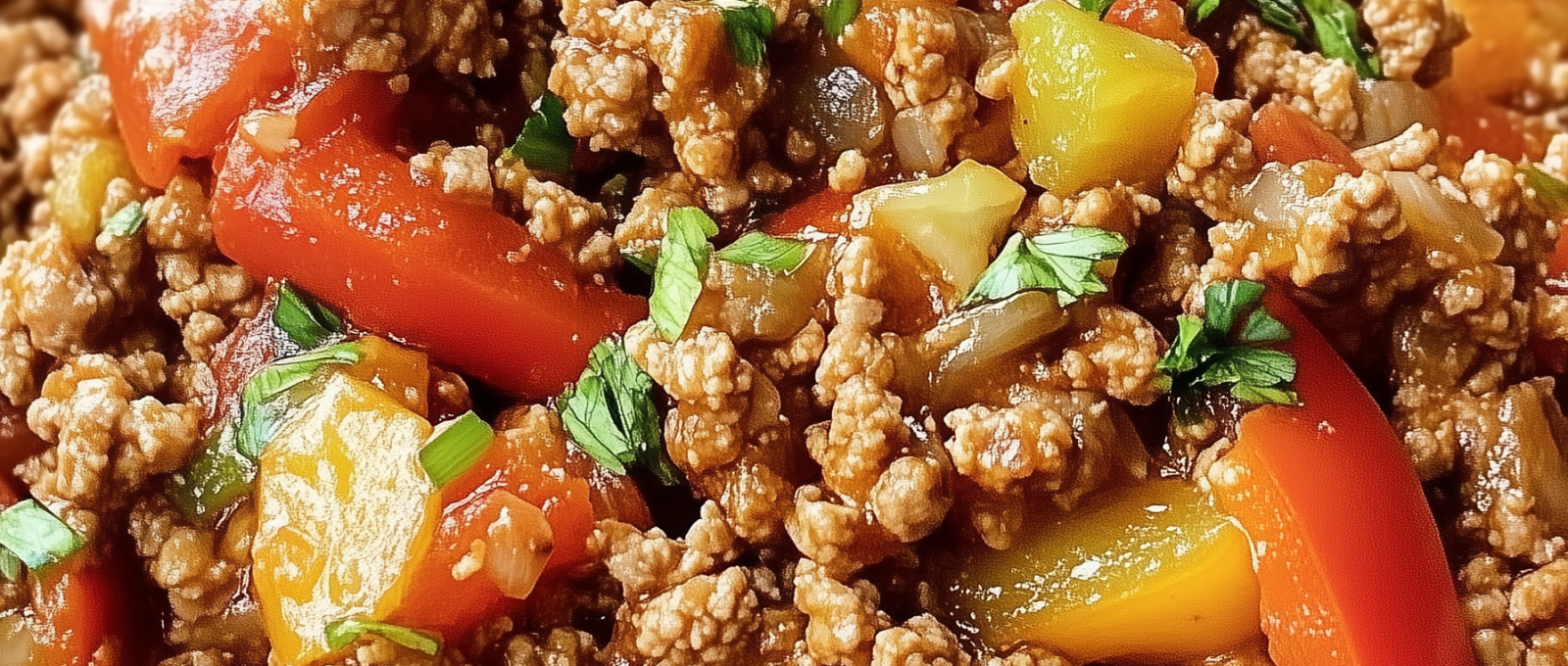 Ground Turkey and Peppers Stir Fry 1