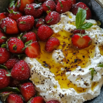 Whipped Feta with Roasted Strawberries 1