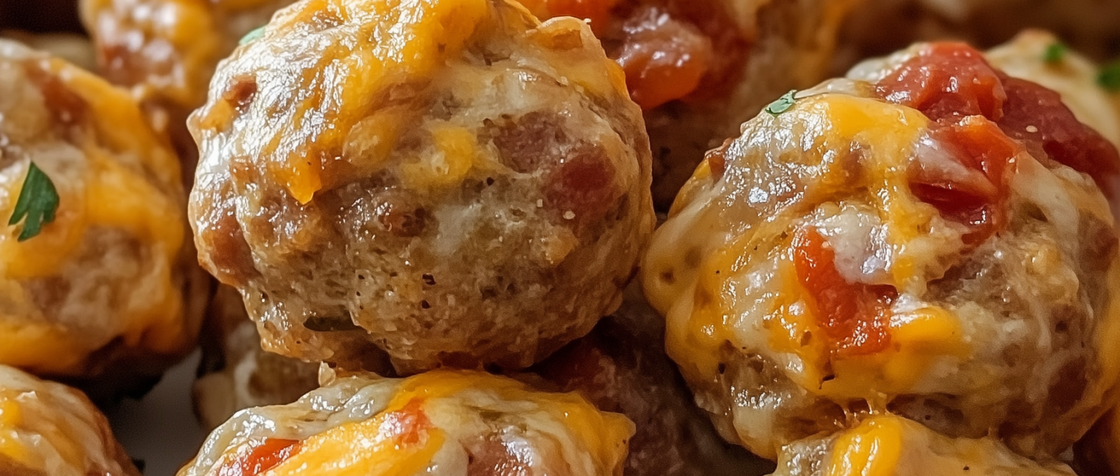 Rotel Cream Cheese Sausage Balls 1