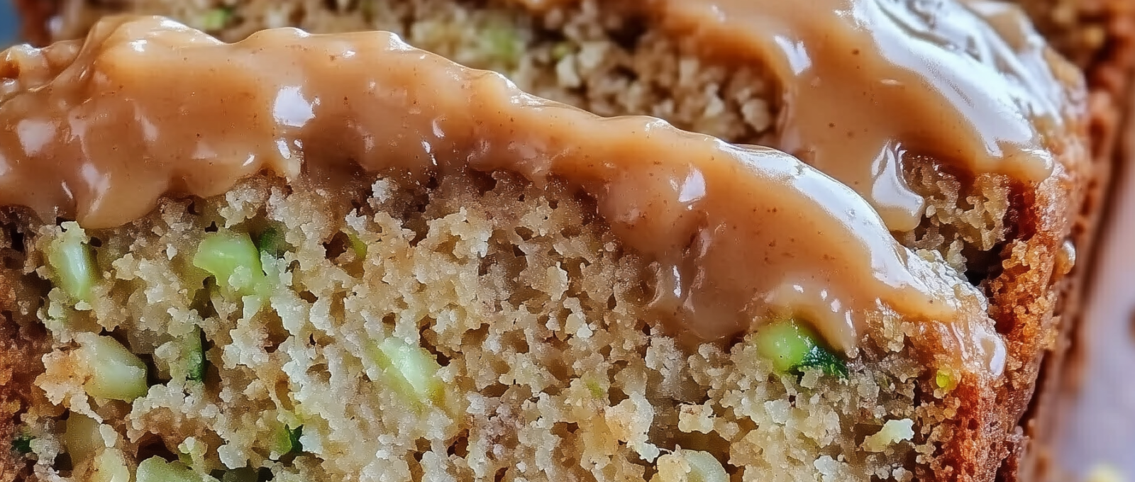 Apple Zucchini Bread with Brown Sugar Frosting 1