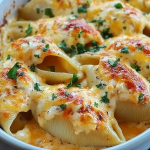 Cajun Chicken Alfredo Stuffed Shells 1