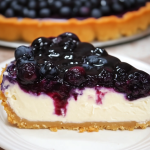 No Bake Blueberry Cheesecake 1