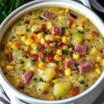 Ham and Potatoe Corn Chowder 1