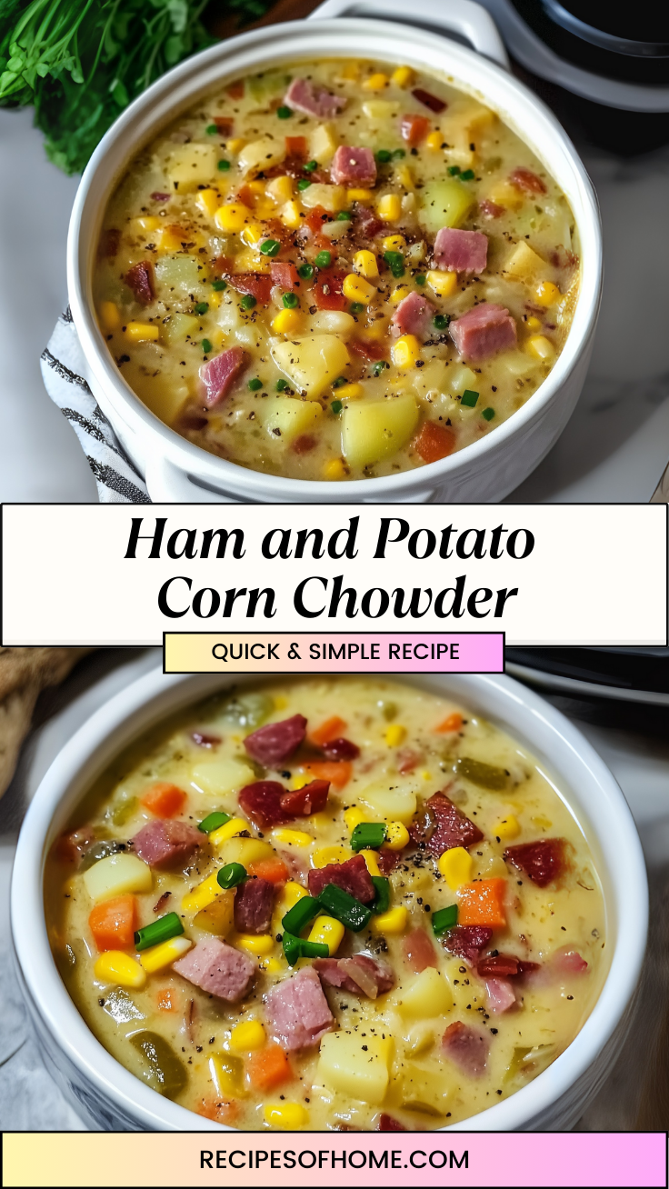 Ham and Potatoe Corn Chowder 3