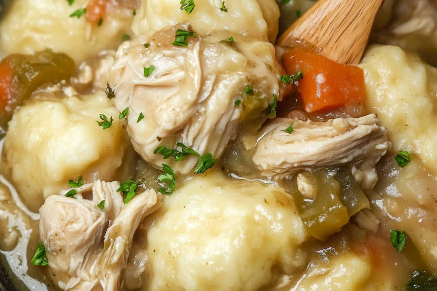 Crock Pot Chicken and Dumplings 1 1