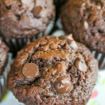 Chocolate Chocolate Chip Muffins 1